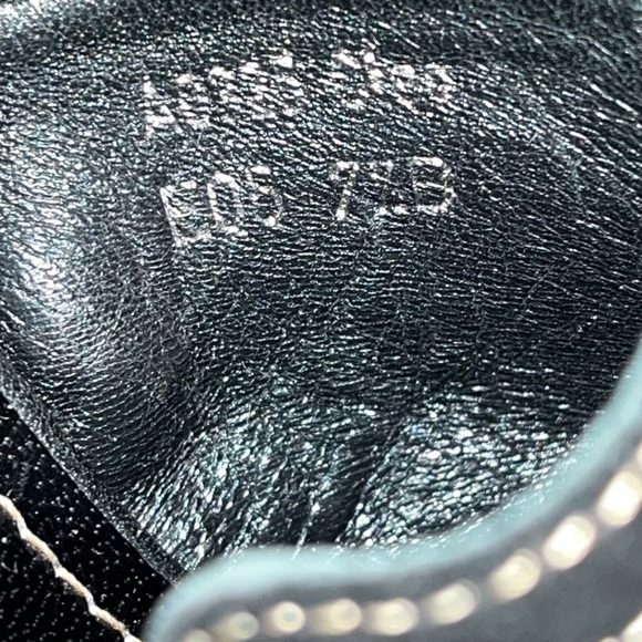 COACH Cleo Black Suede Platform Clip & Ring Clogs Mules Heels Size 7.5B Shoes - Picture 13 of 14